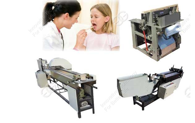 tongue depressor production line