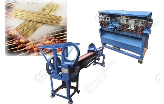 Bamboo Barbecue Stick Production Line|Barbecue Stick Making Machine