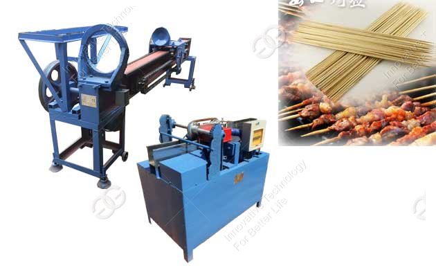 Bamboo Barbecue Stick Production Line|Barbecue Stick Making Machine