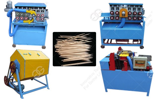 wooden toothpick making machine