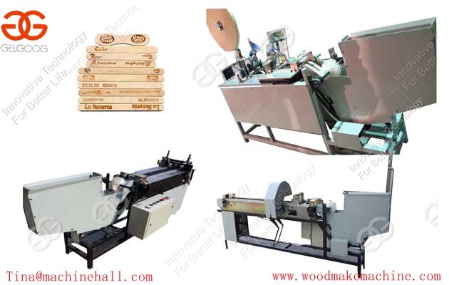 wood tongue depressor production line
