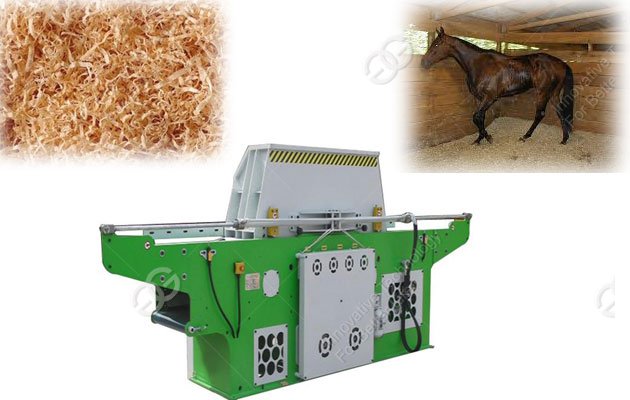 Wood shaving machine for animal bedding China