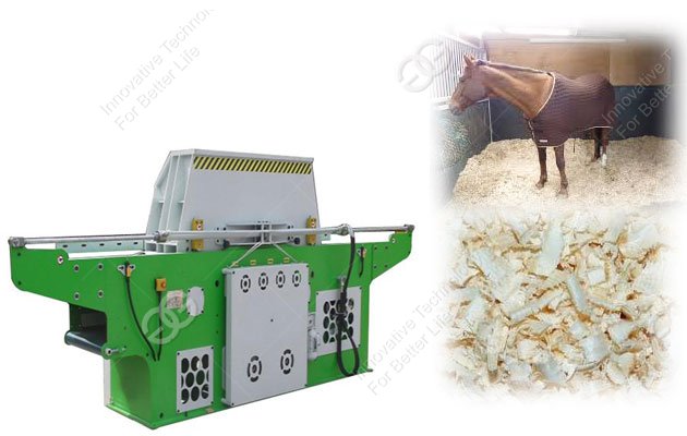 Wood shaving machine for animal bedding China